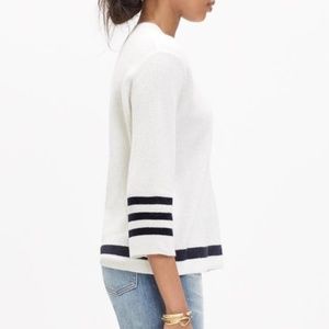 Madewell Mapbook Waffle Knit Pullover Sweater XS